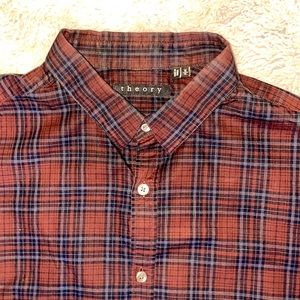Theory M fall collared shirt